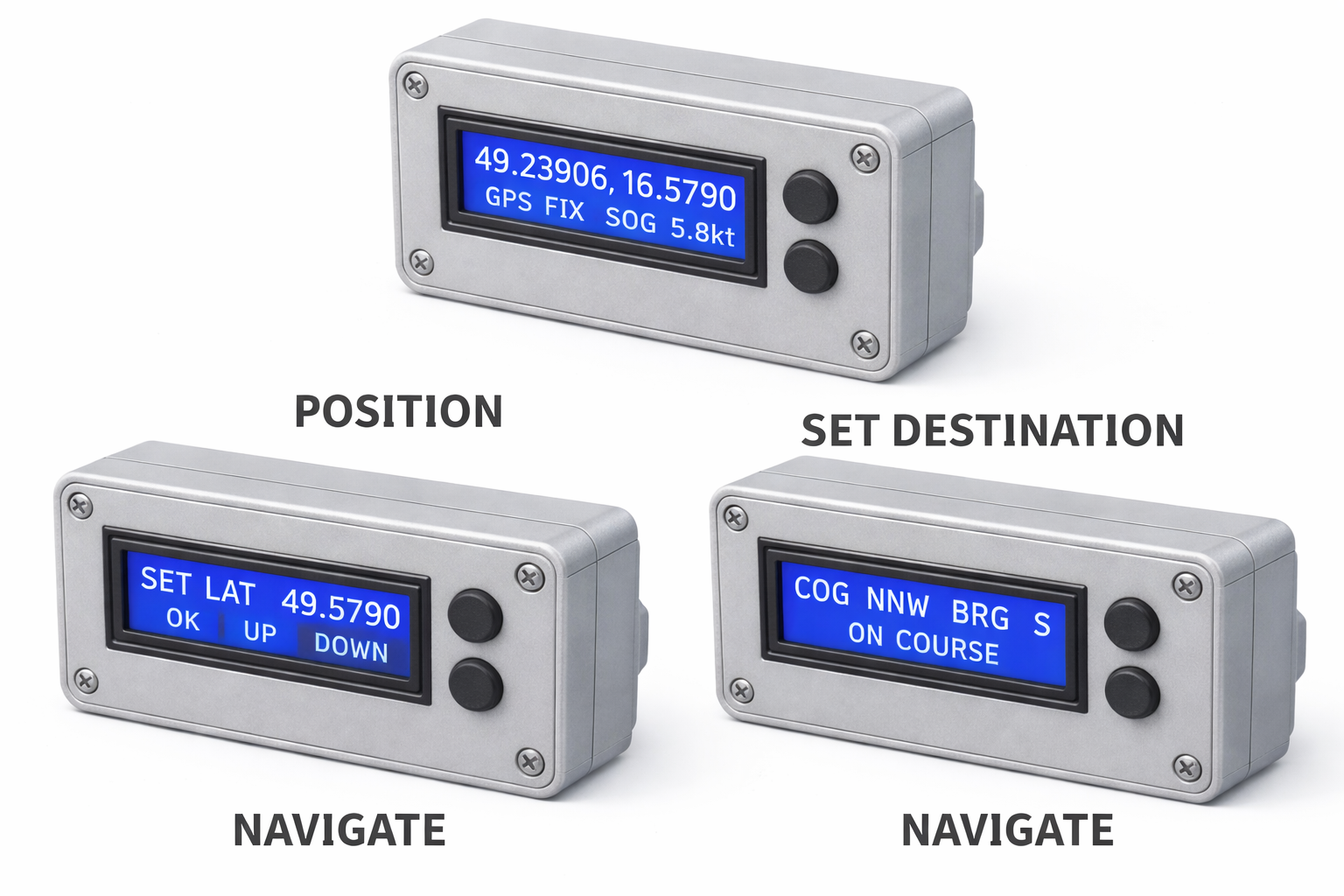 BackupGPS navigation screen preview